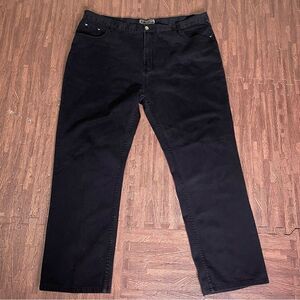 GIORGIO ARMANI Men's Faded‎ Black Straight Jeans Men's 44x31